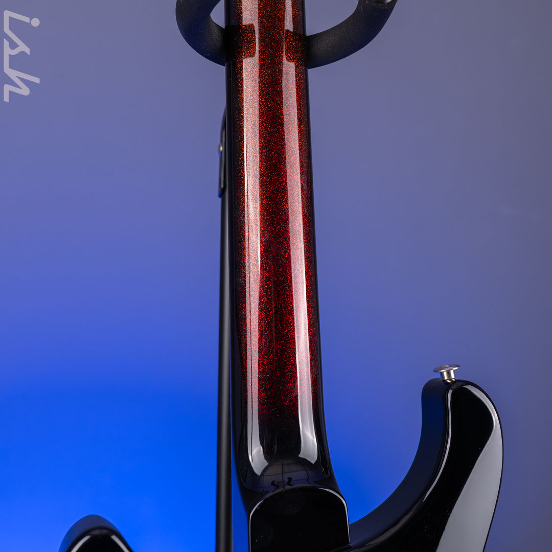 PRS Custom 24 Fire Holoflake Fade w/Matching Neck Sprayer&