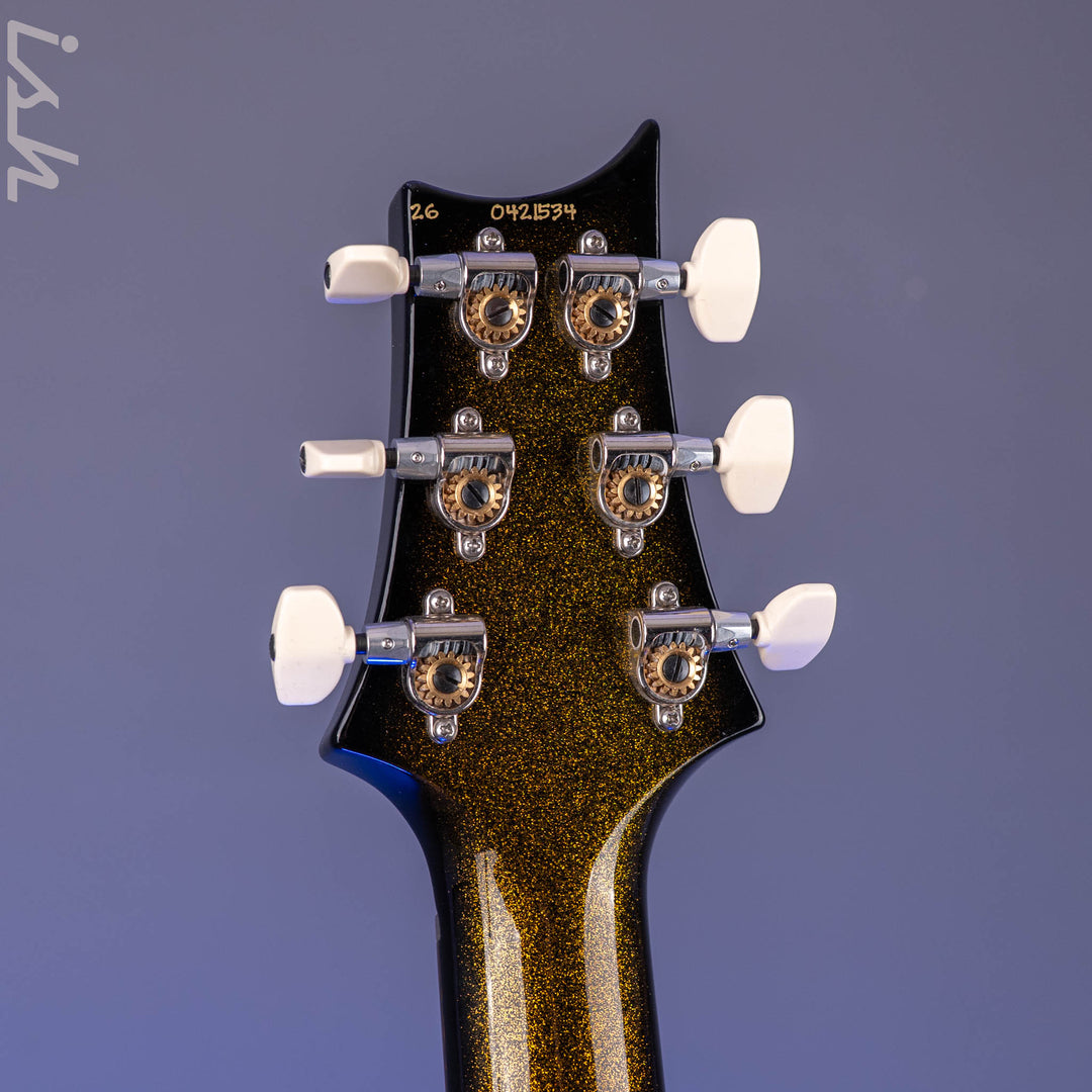 PRS Custom 24 Fire Holoflake Fade w/Matching Neck Sprayer&