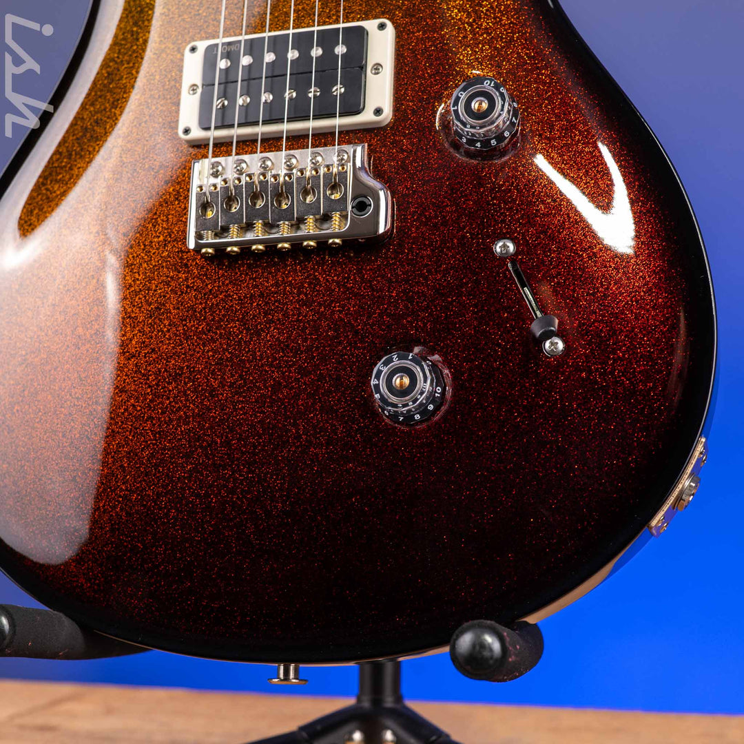 PRS Custom 24 Fire Holoflake Fade w/Matching Neck Sprayer&