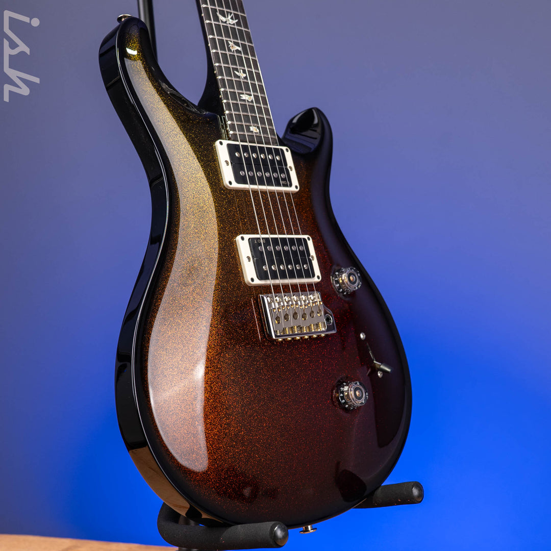 PRS Custom 24 Fire Holoflake Fade w/Matching Neck Sprayer&