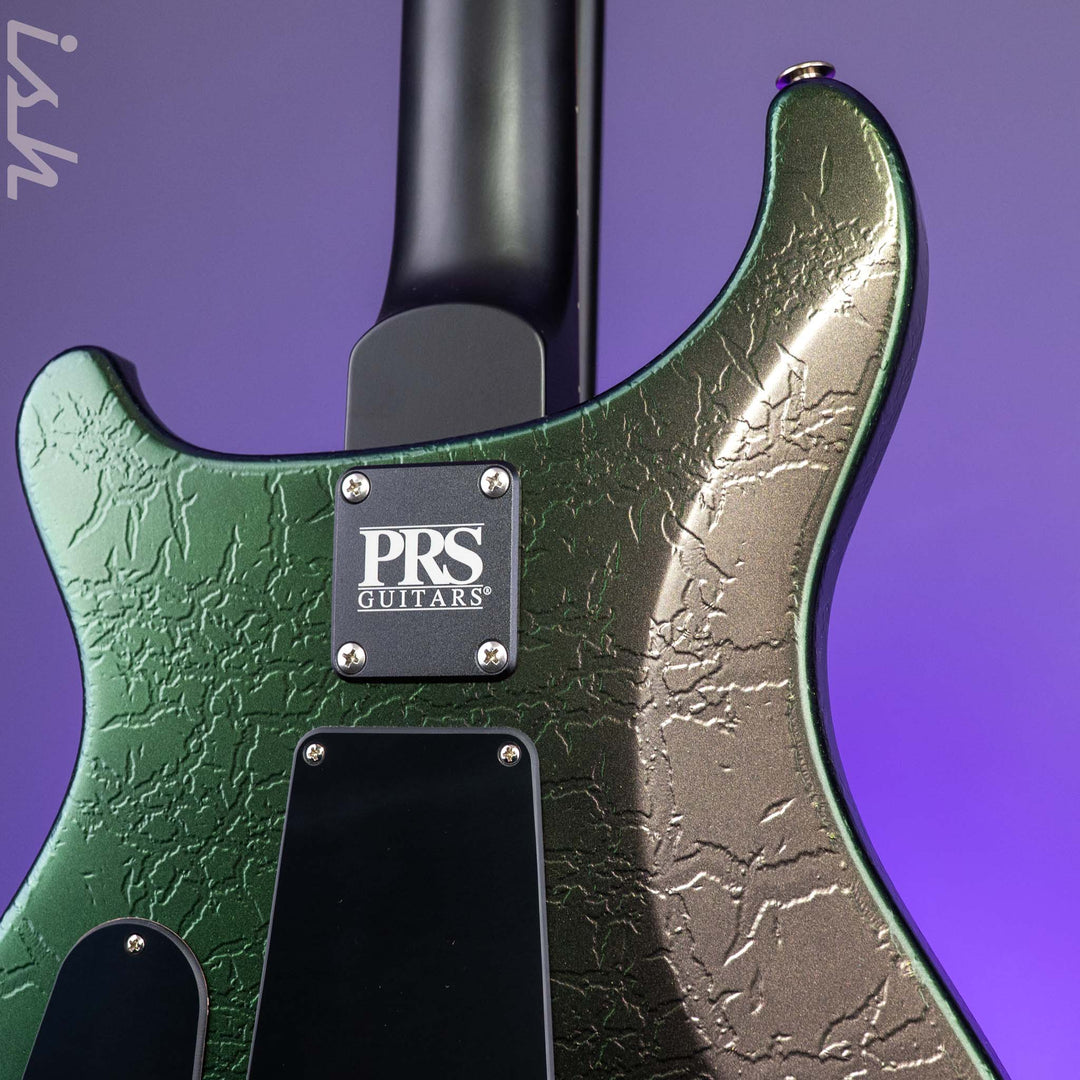 PRS CE 24 Special Green Metallic Colorshift Crackle Sprayer&