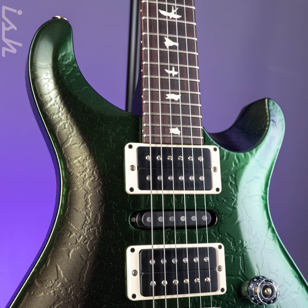 PRS CE 24 Special Green Metallic Colorshift Crackle Sprayer&