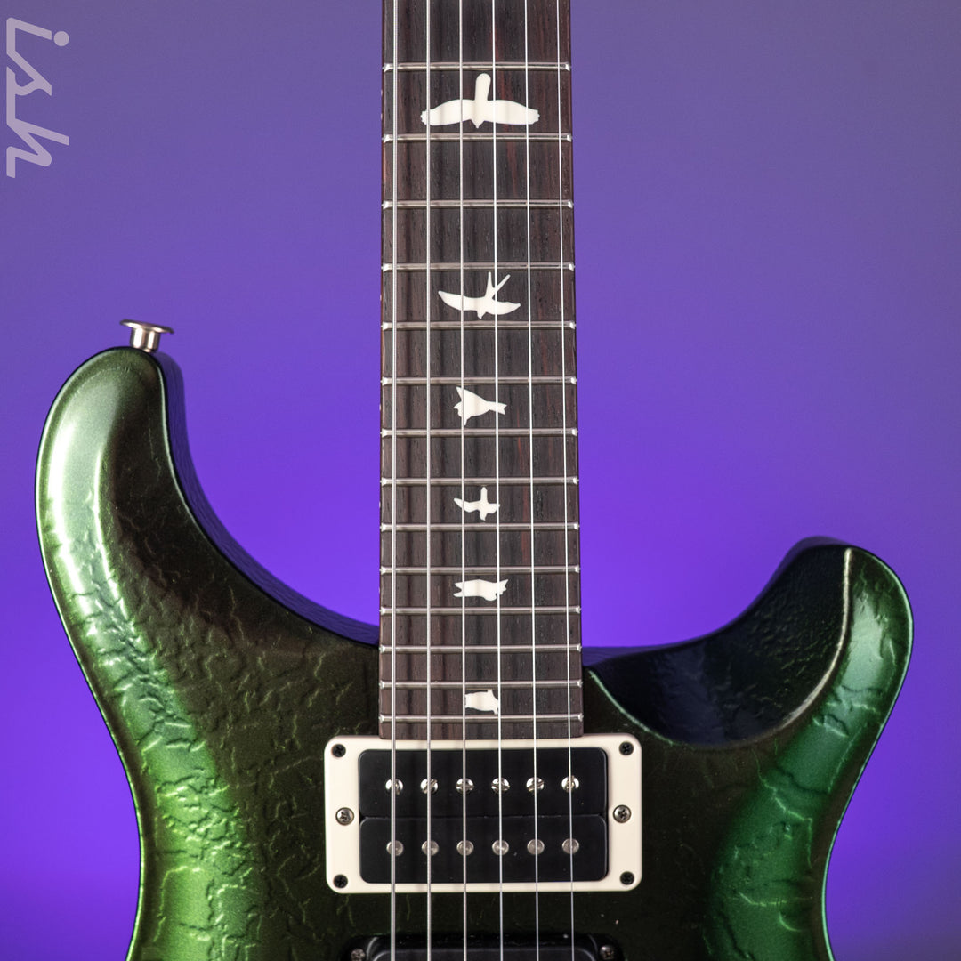 PRS CE 24 Special Green Metallic Colorshift Crackle Sprayer&