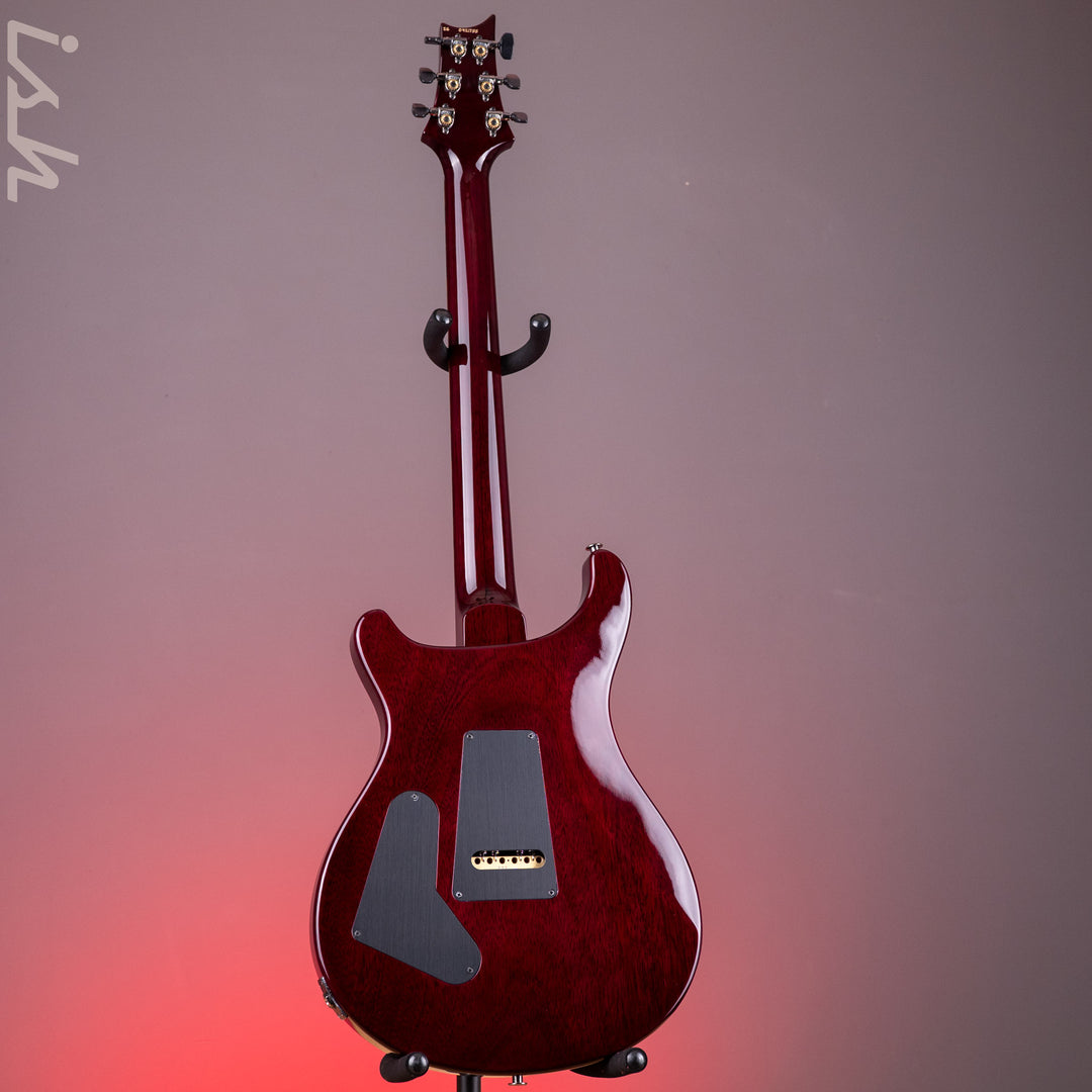 PRS Custom 24 Mango Top Limited Edition Faded Whale Blue with a Black Wrap Burst