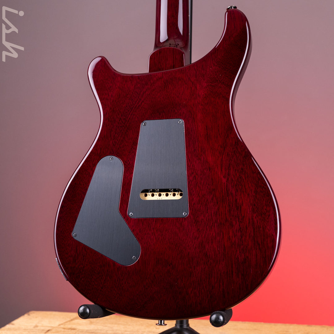 PRS Custom 24 Mango Top Limited Edition Faded Whale Blue with a Black Wrap Burst