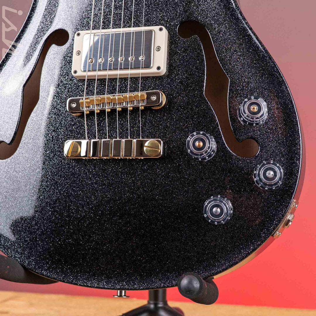 PRS McCarty Hollowbody 594 II Sprayer’s Choice Silver Holoflake