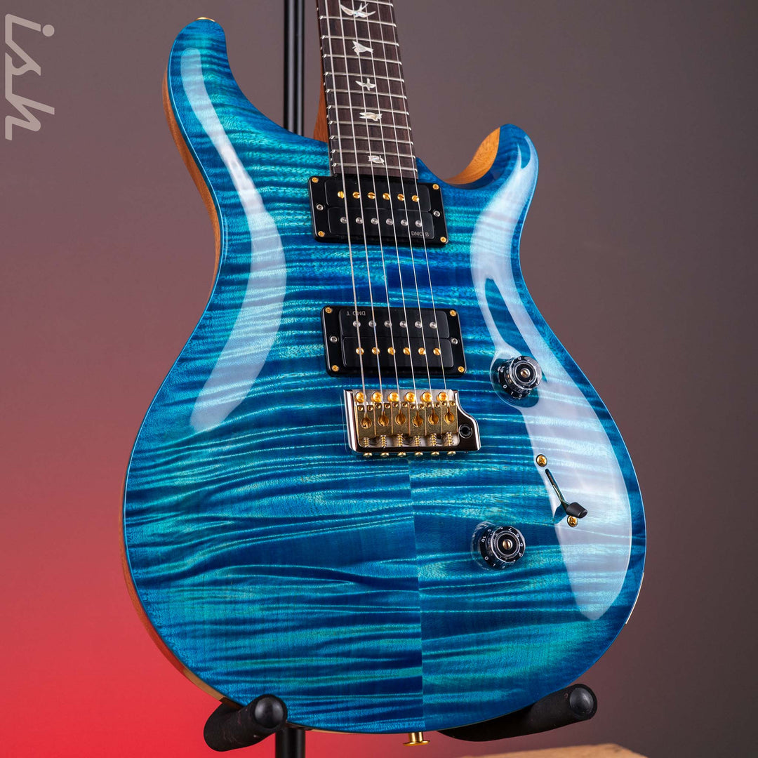 PRS Custom 24 10-Top River Blue Custom Color