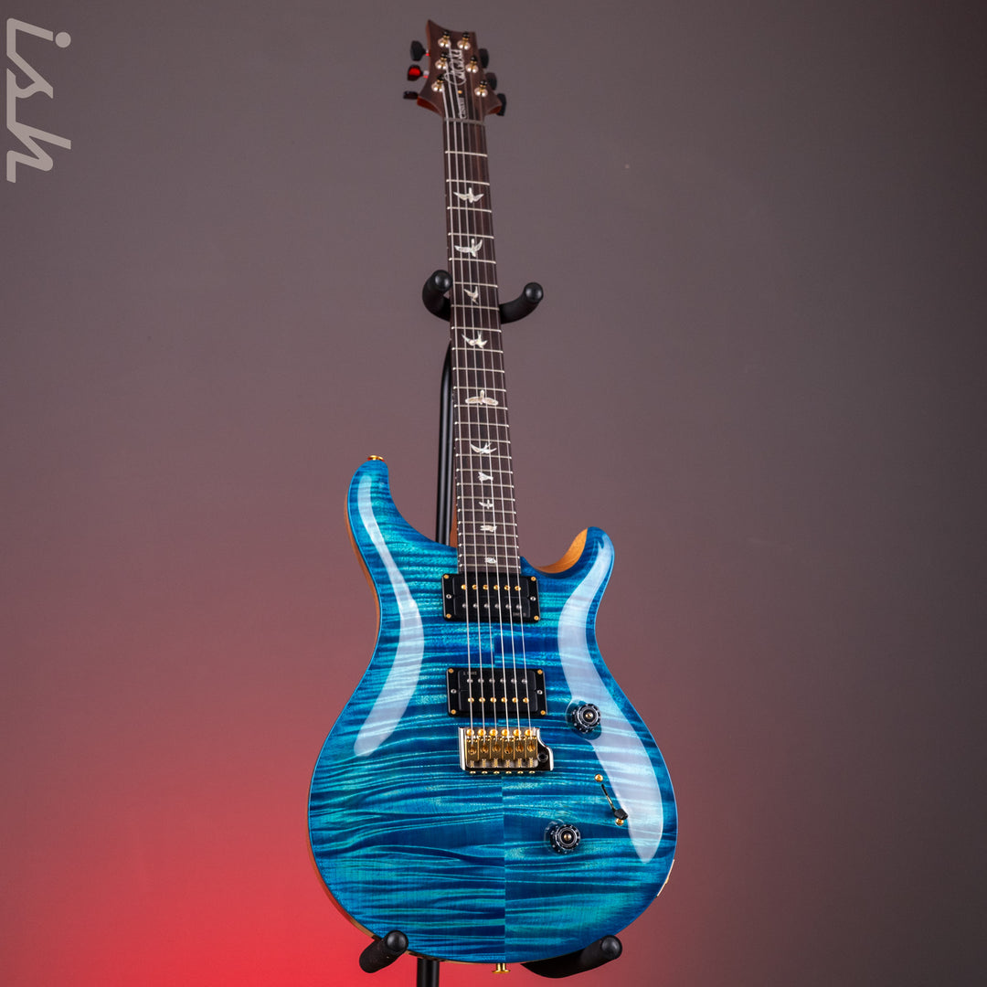 PRS Custom 24 10-Top River Blue Custom Color