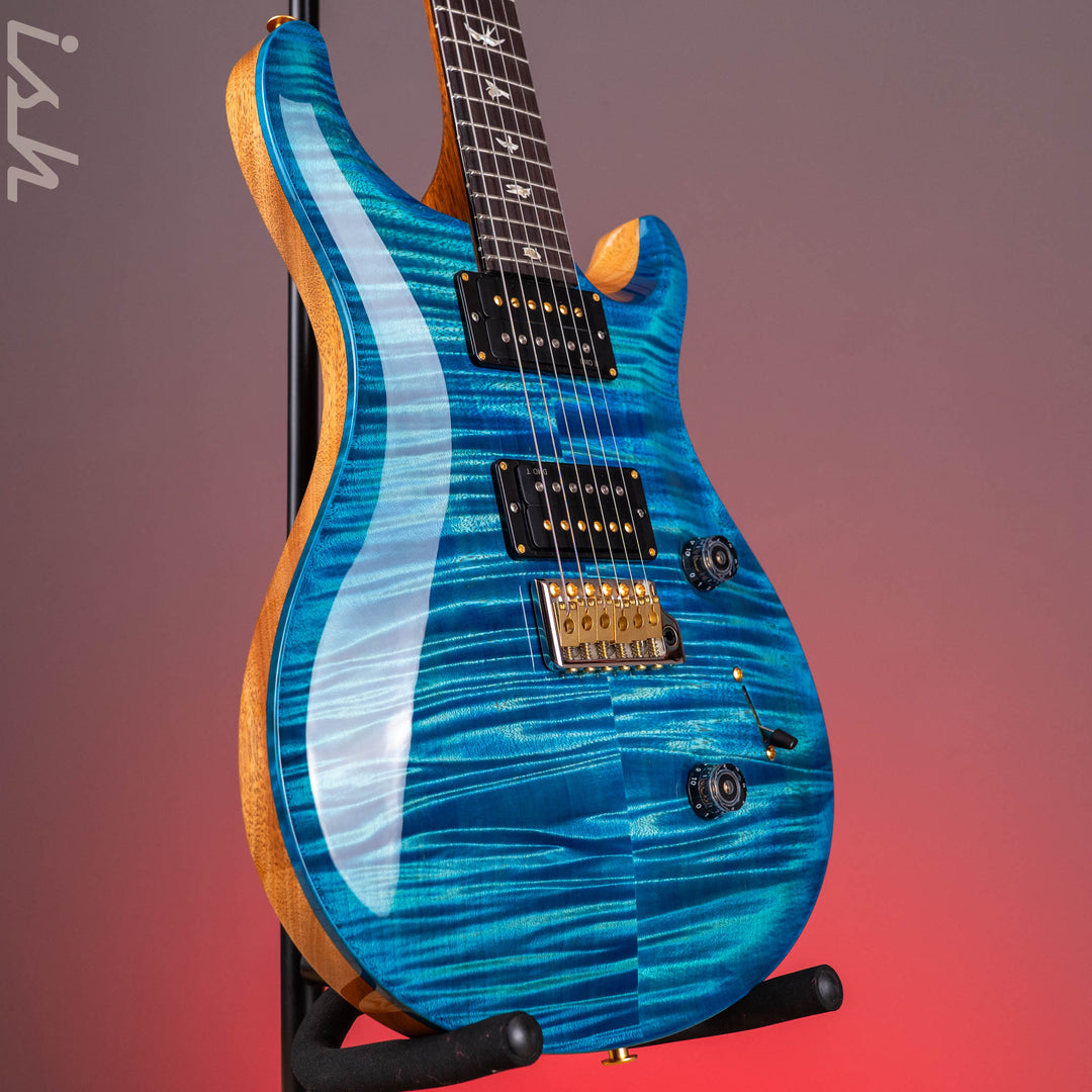 PRS Custom 24 10-Top River Blue Custom Color