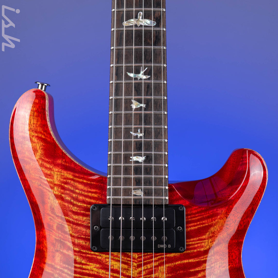PRS Custom 24 Mango Top Limited Edition Blood Orange