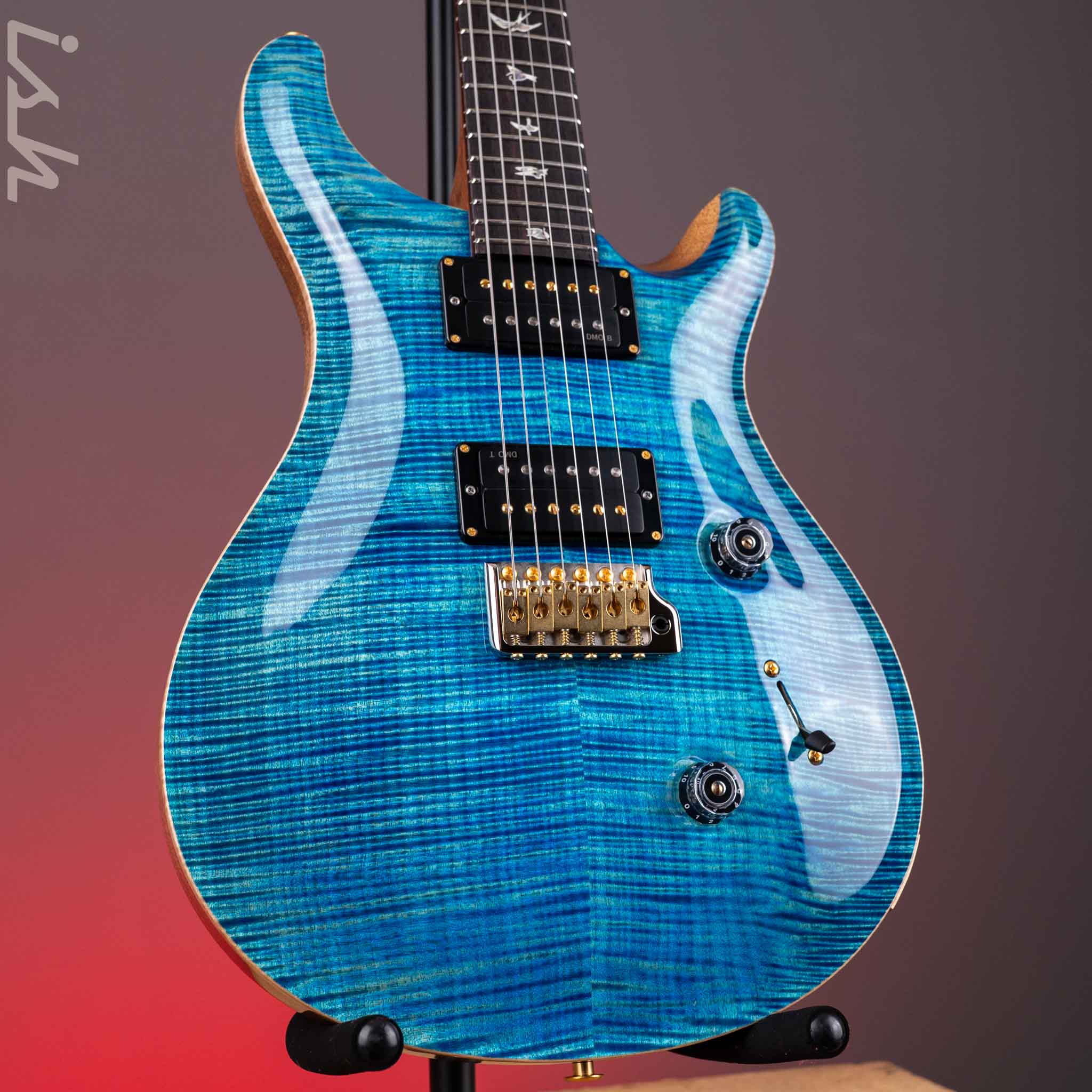 PRS Custom 24 Limited Edition 10-Top Arctic Blue – Ish Guitars