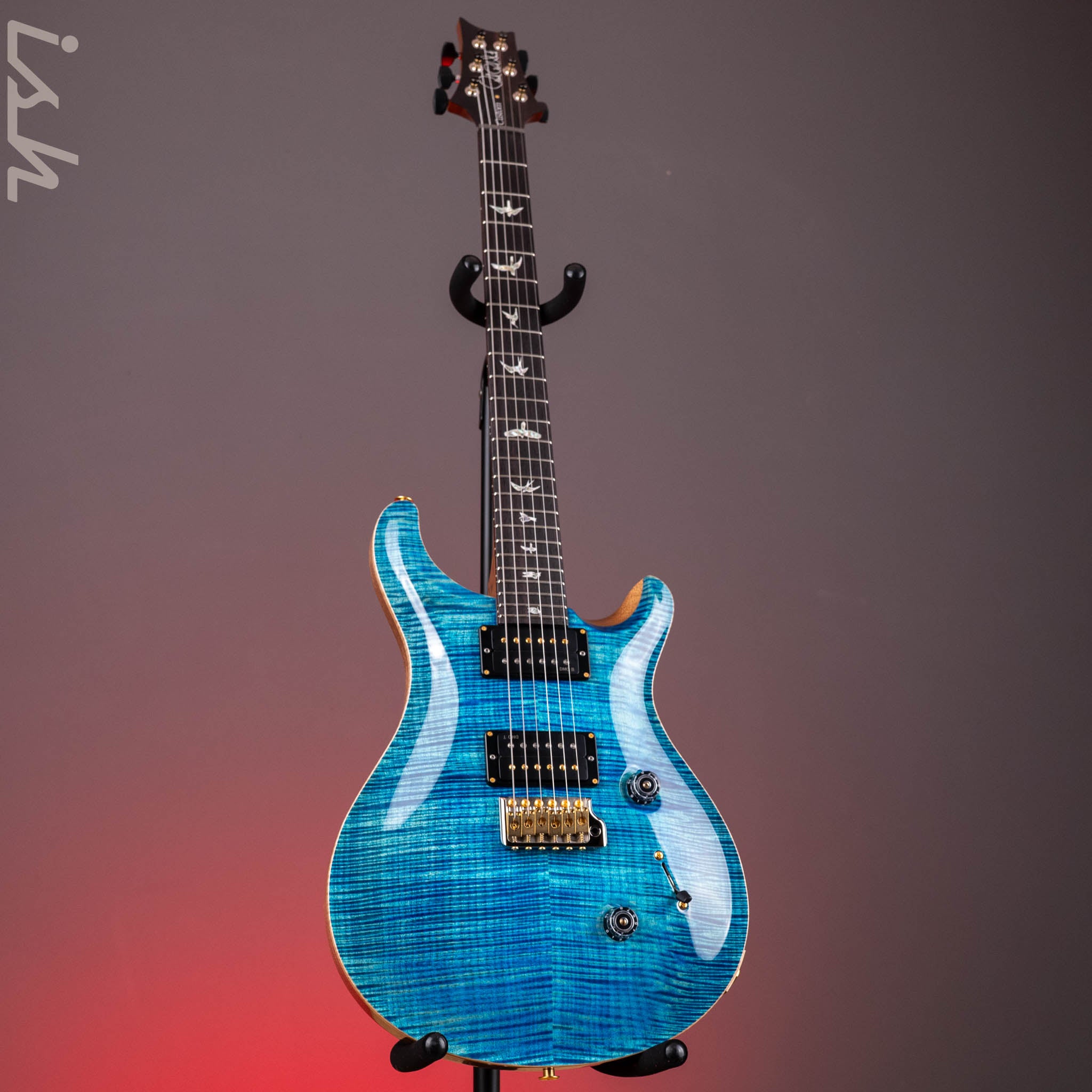 PRS Custom 24 Limited Edition 10-Top Arctic Blue – Ish Guitars