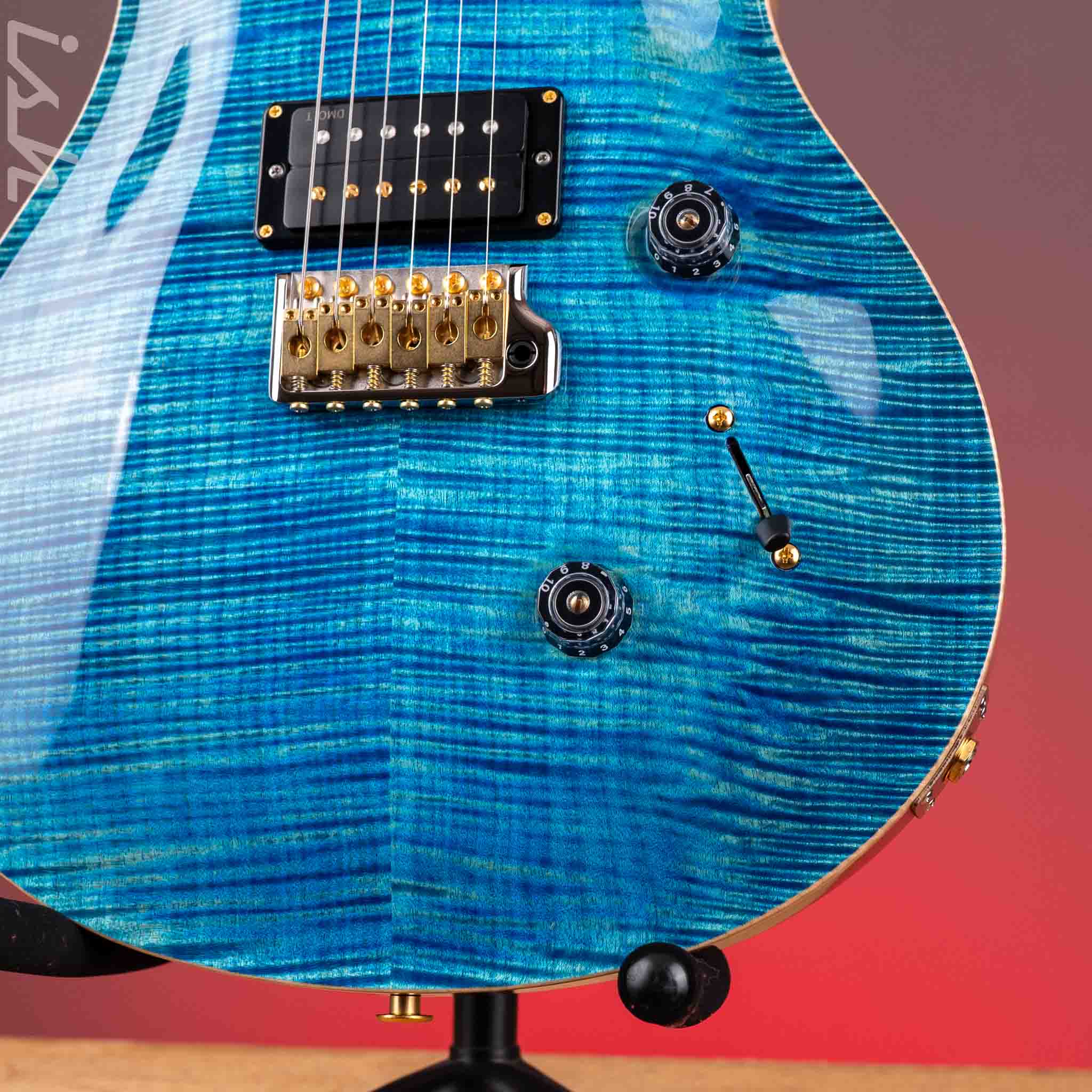 PRS Custom 24 Limited Edition 10-Top Arctic Blue – Ish Guitars