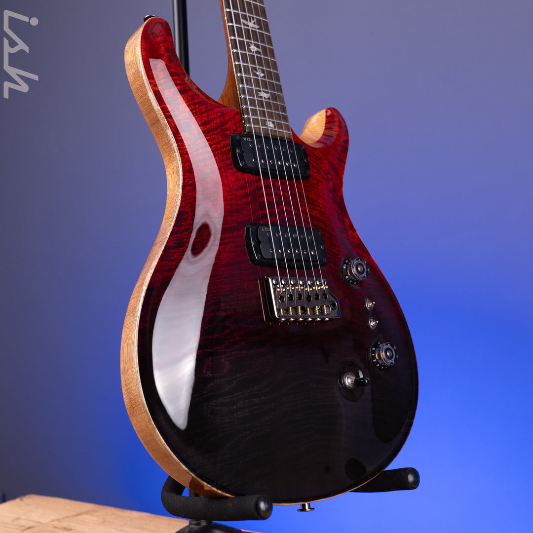 PRS Custom 24-08 Mango Top Limited Edition Fire Red / Gray Black Fade