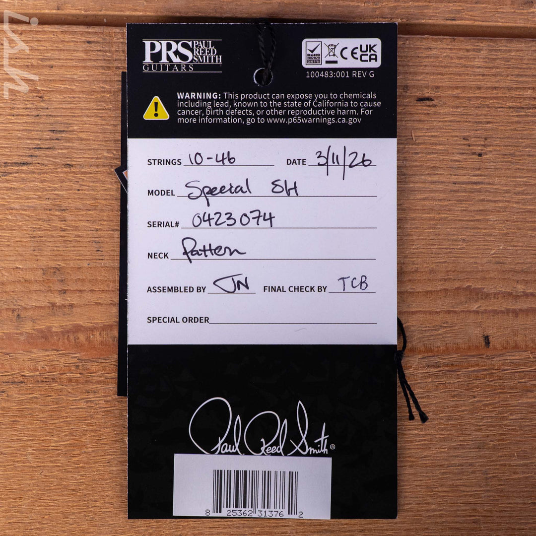 PRS Wood Library Special Semi Hollow Flame Maple Artist Top Custom Color