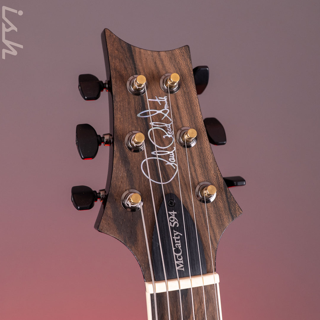 PRS McCarty 594 Mango Top Limited Edition Black Gold Burst (Natural Binding)