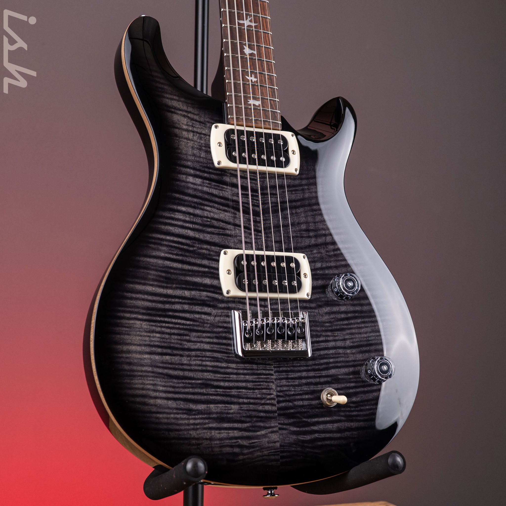 PRS SE 277 Baritone Charcoal Burst – Ish Guitars