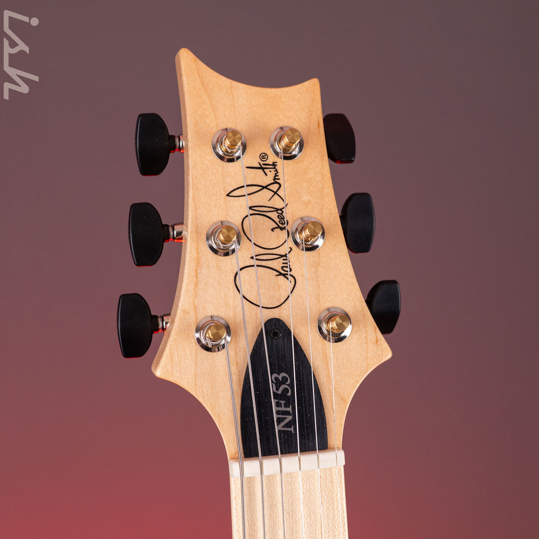 PRS NF 53 Custom Color White Doghair Smokeburst