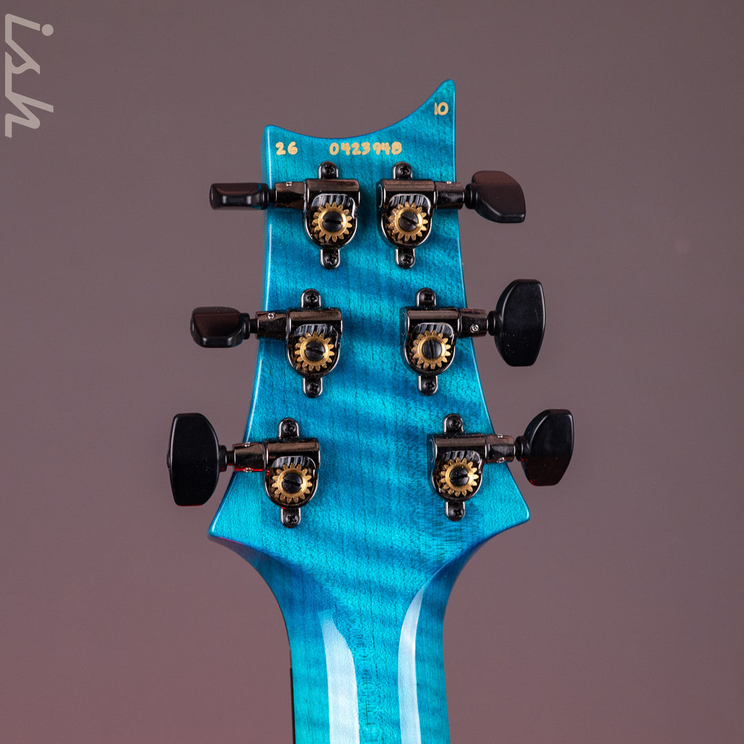 PRS Wood Library Special Semi-Hollow 10-Top Quilt Aquableux Custom Color