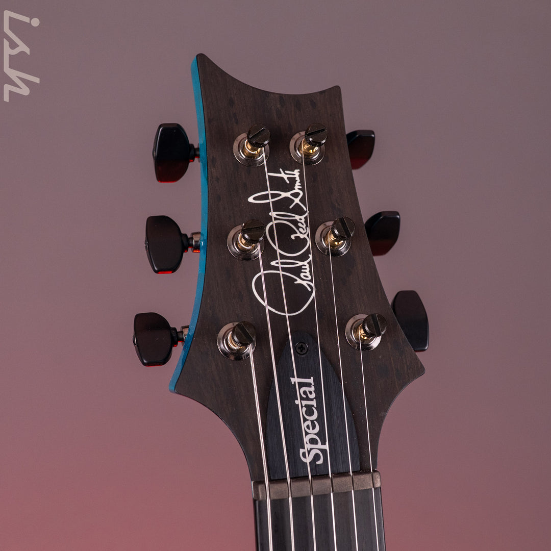 PRS Wood Library Special Semi-Hollow 10-Top Quilt Aquableux Custom Color