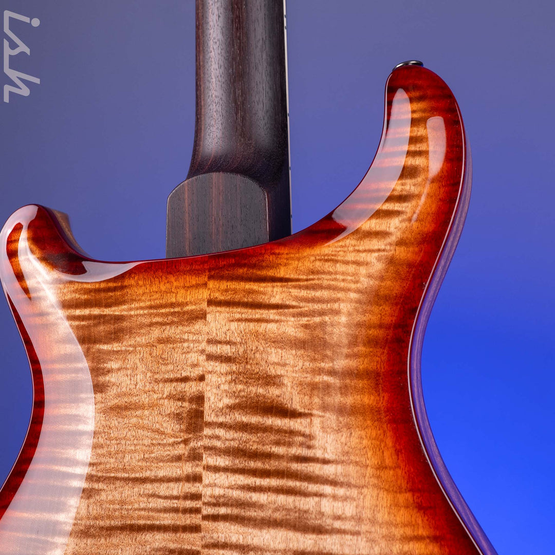 PRS Wood Library Hollowbody II 594 10-Top Brazilian RW Fretboard Autumn Burst Custom Color