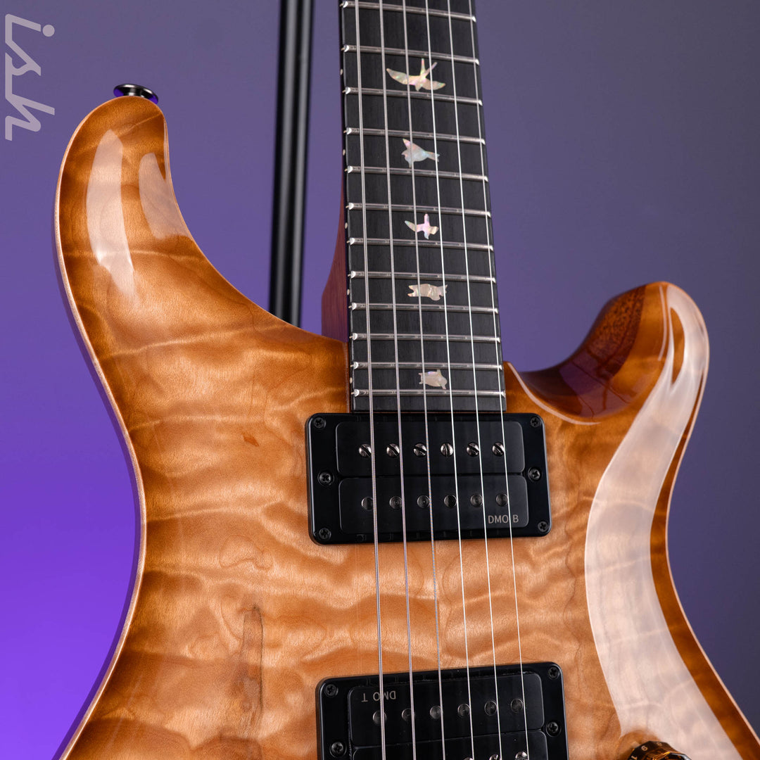 PRS Wood Library Custom 24 Artist Quilt Maple Natural Smokeburst