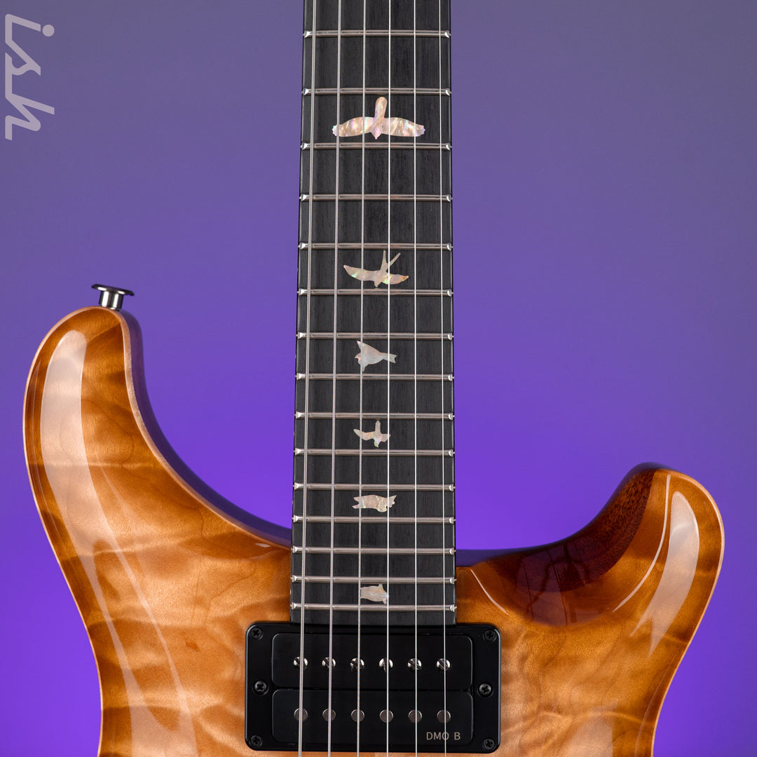 PRS Wood Library Custom 24 Artist Quilt Maple Natural Smokeburst