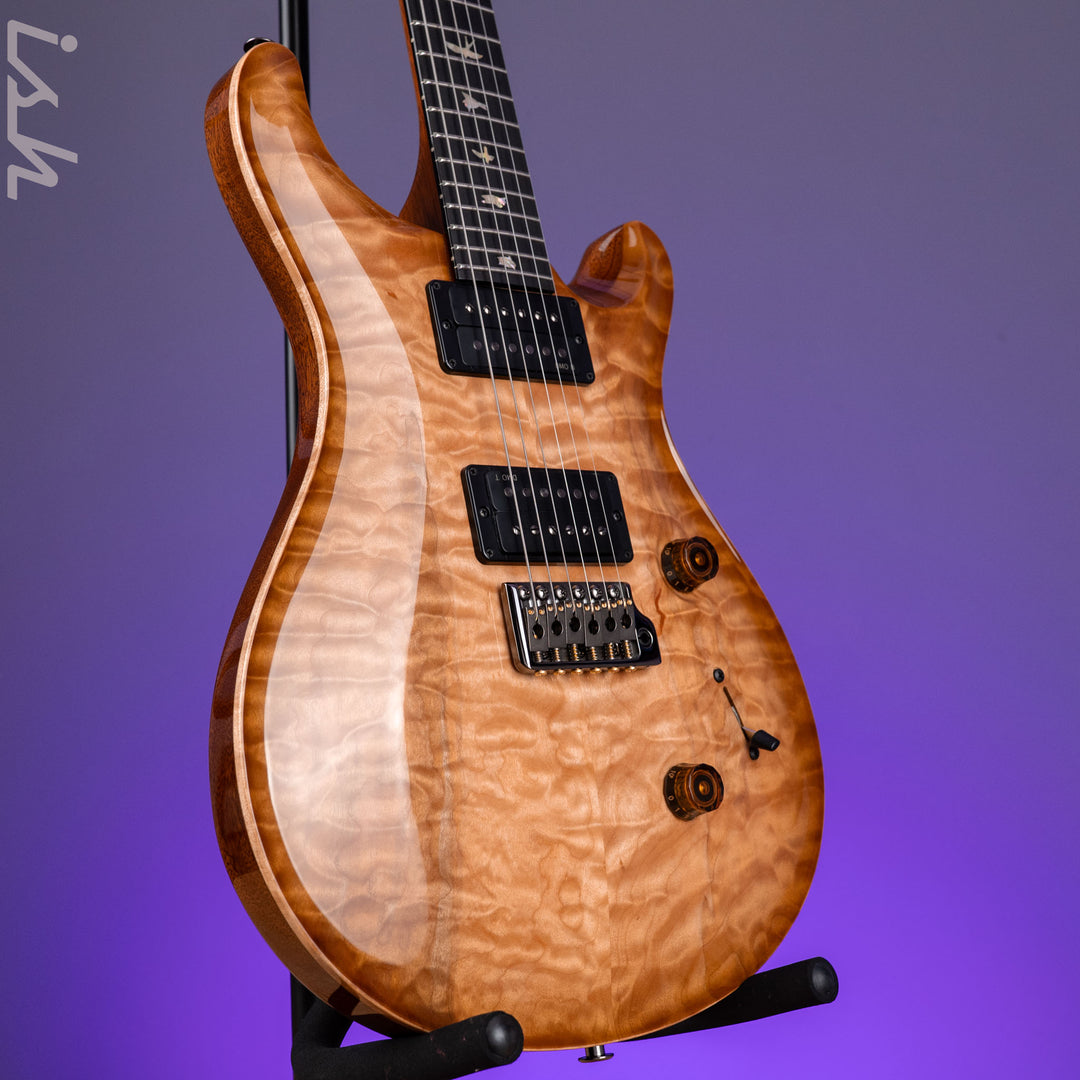 PRS Wood Library Custom 24 Artist Quilt Maple Natural Smokeburst