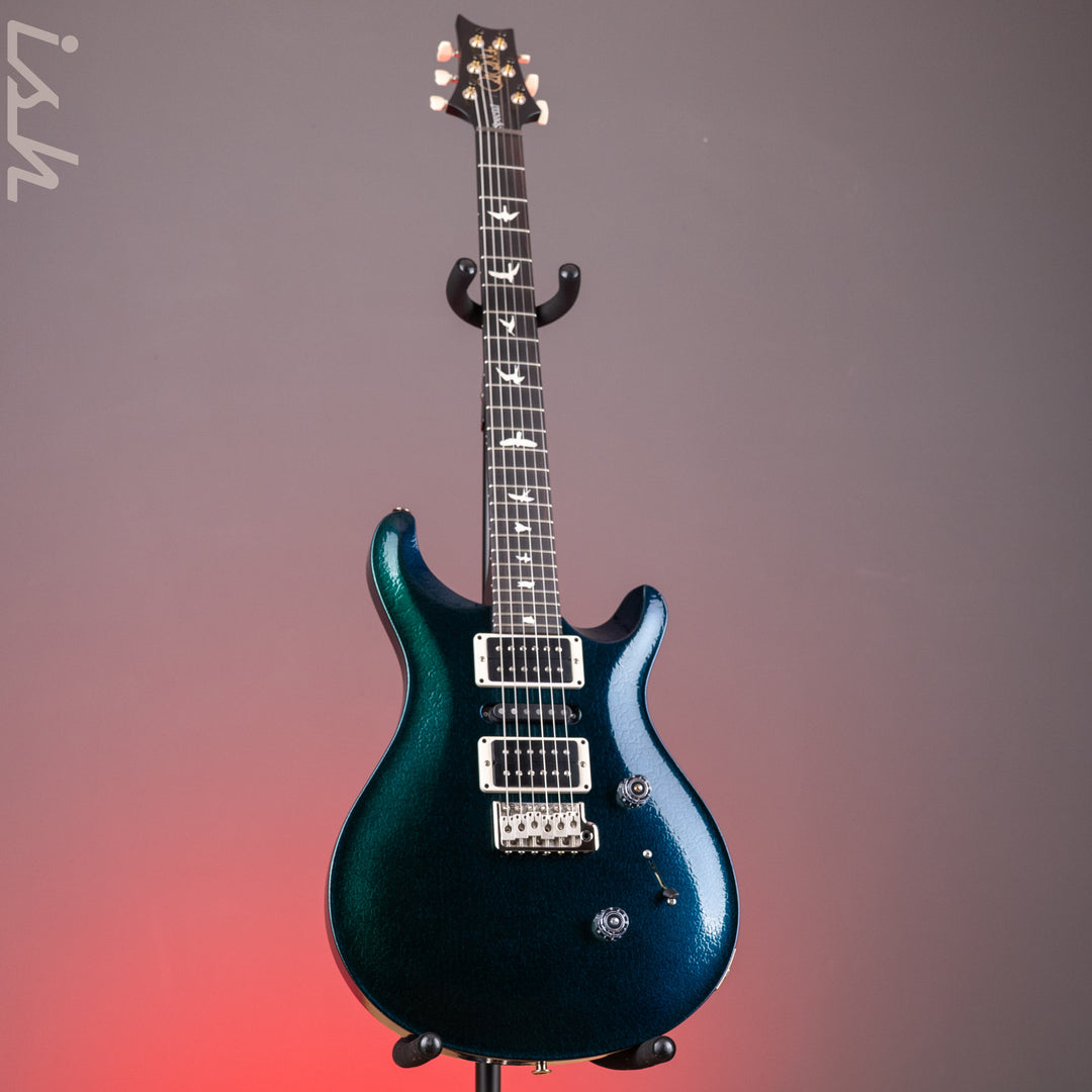 PRS CE 24 Special Green to Blue Colorshift Crackle w/ Black Satin Neck Sprayer&
