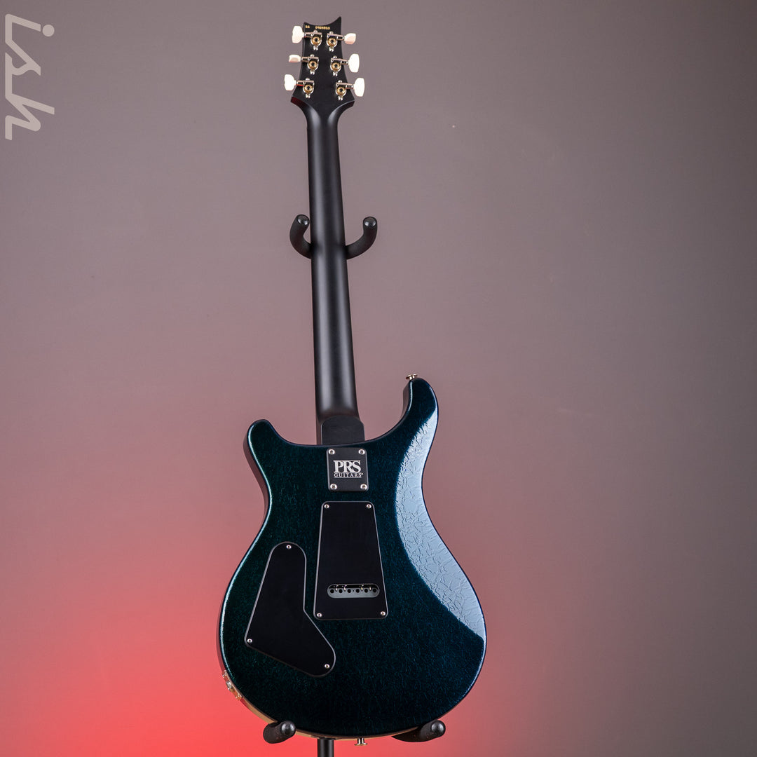 PRS CE 24 Special Green to Blue Colorshift Crackle w/ Black Satin Neck Sprayer&