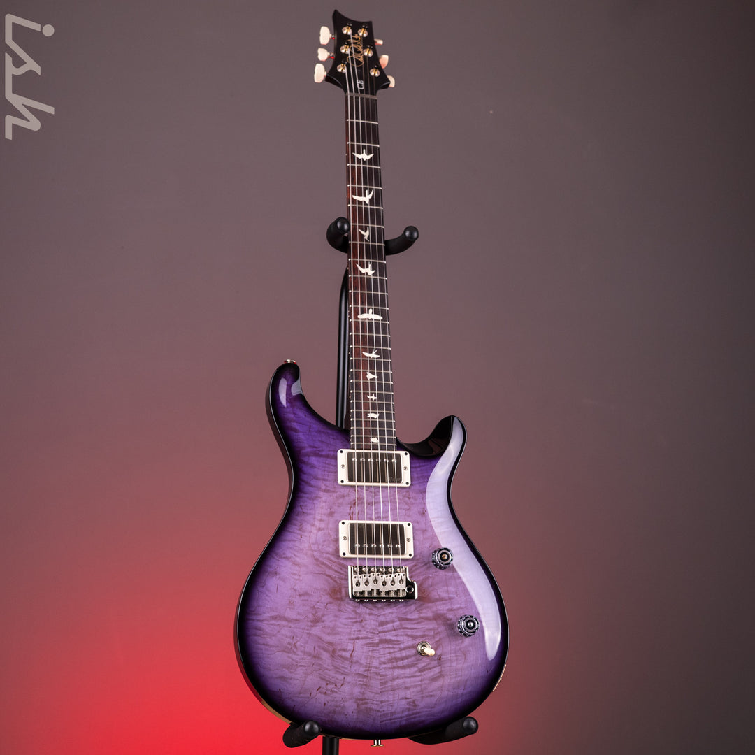 PRS CE 24 Purple Smokeburst w/ Black Satin Neck Sprayer&