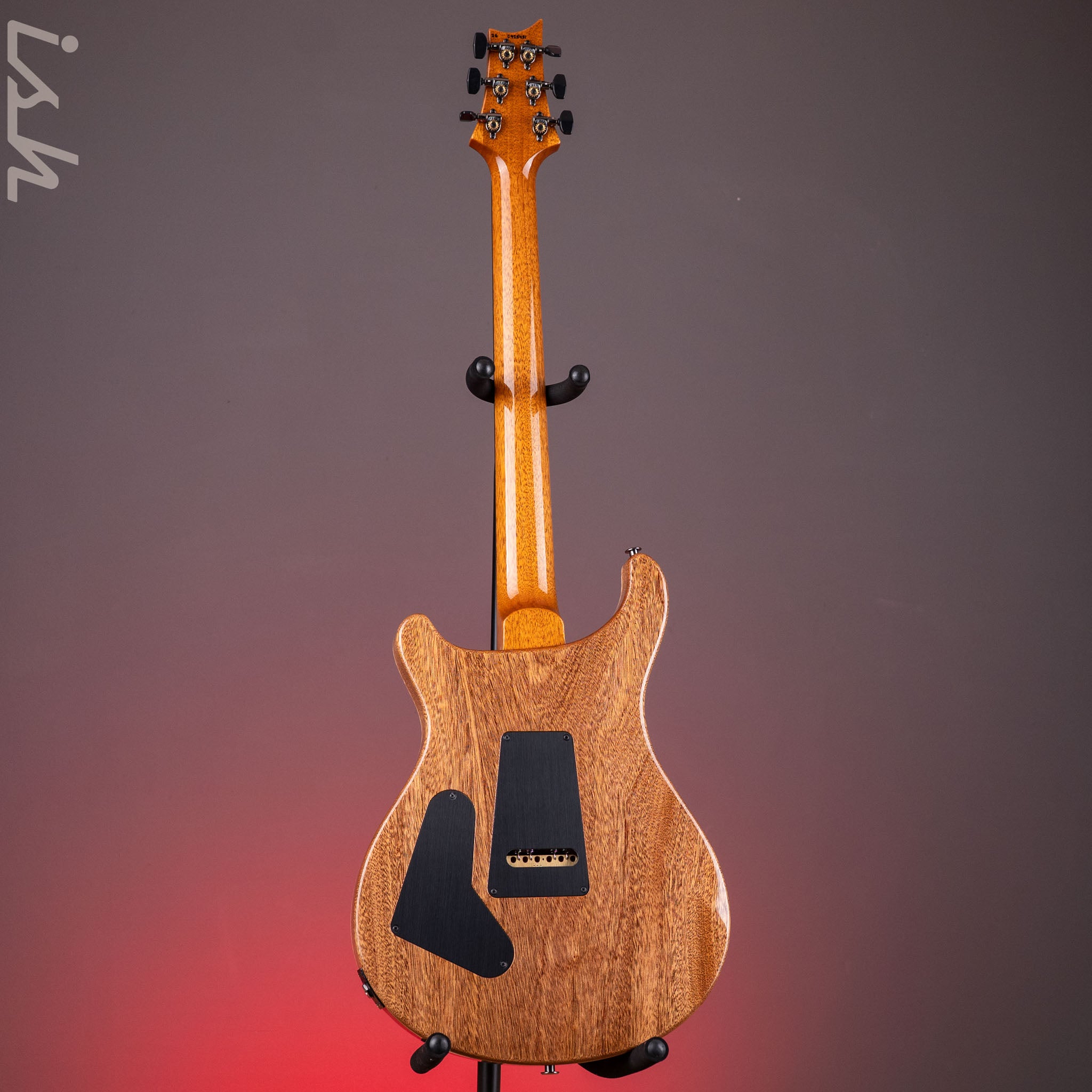 PRS Wood Library Custom 24 Semi-Hollow Flame Artist Top Natural