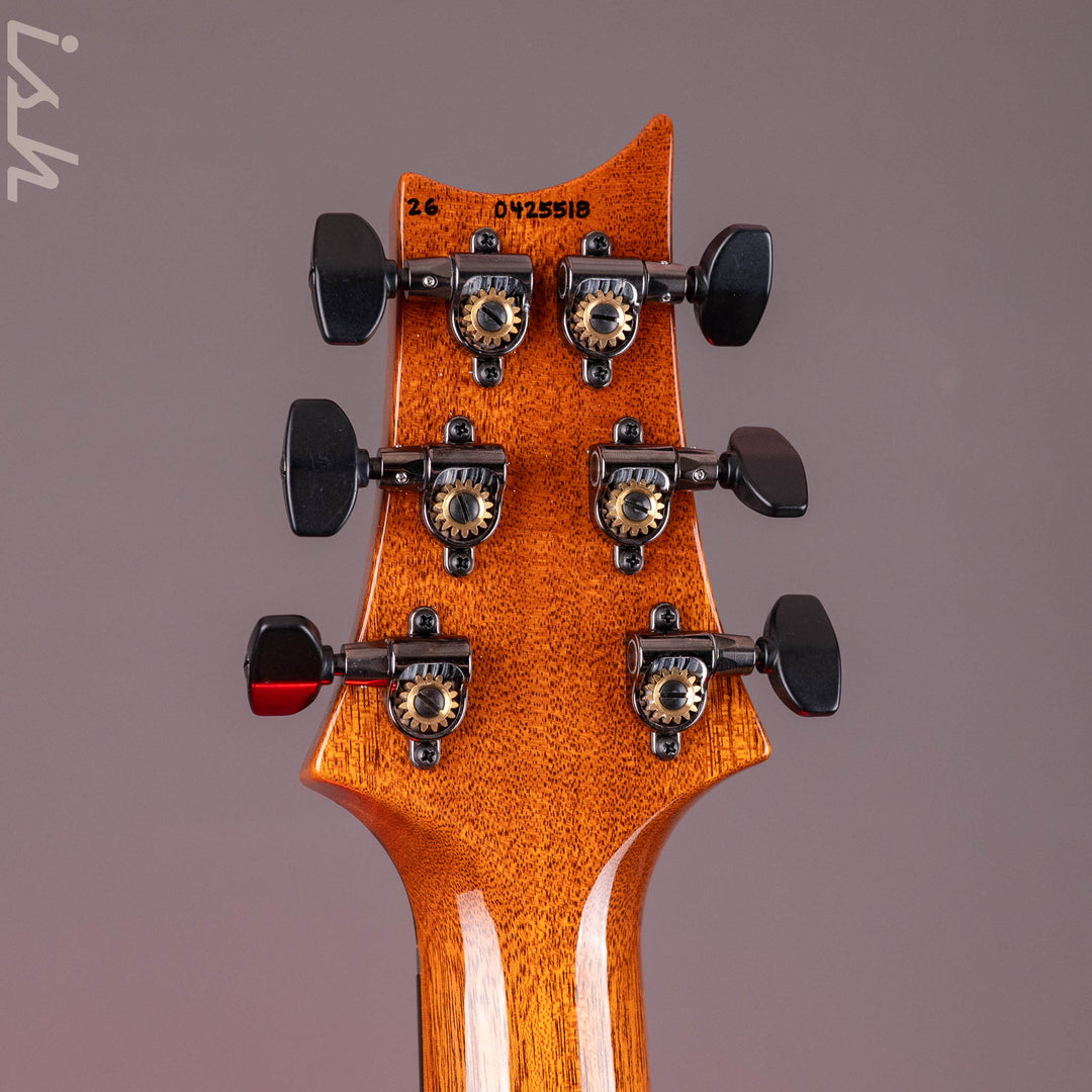 PRS Wood Library Custom 24 Semi-Hollow Flame Artist Top Faded Indigo