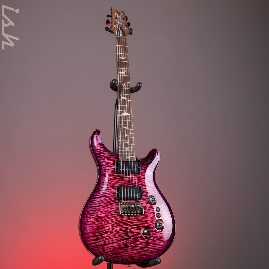 PRS Wood Library Custom 24-08 10-Top DMO Raspberry Smokeburst