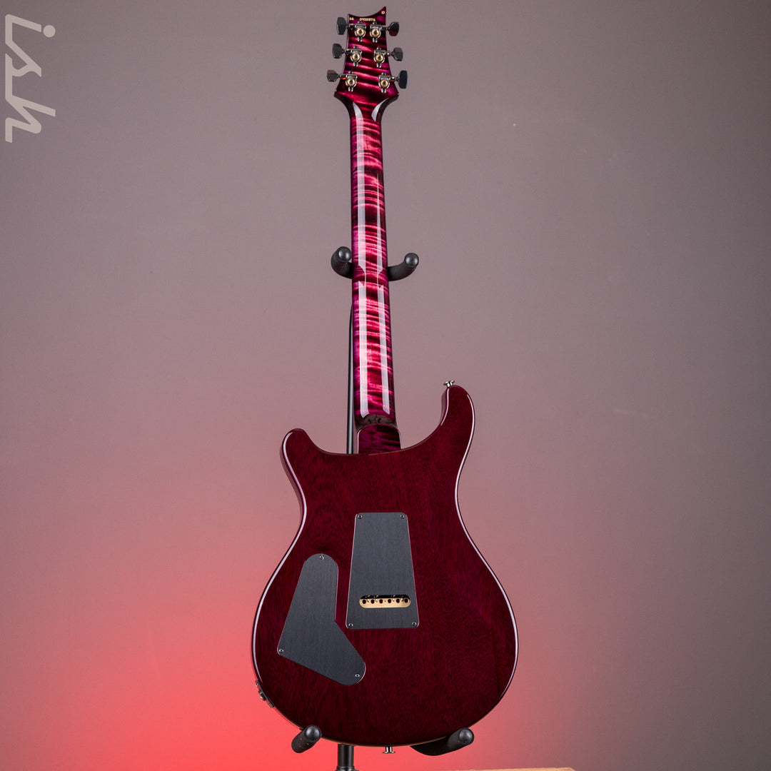 PRS Wood Library Custom 24-08 10-Top DMO Raspberry Smokeburst