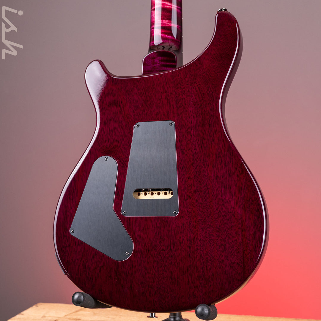 PRS Wood Library Custom 24-08 10-Top DMO Raspberry Smokeburst