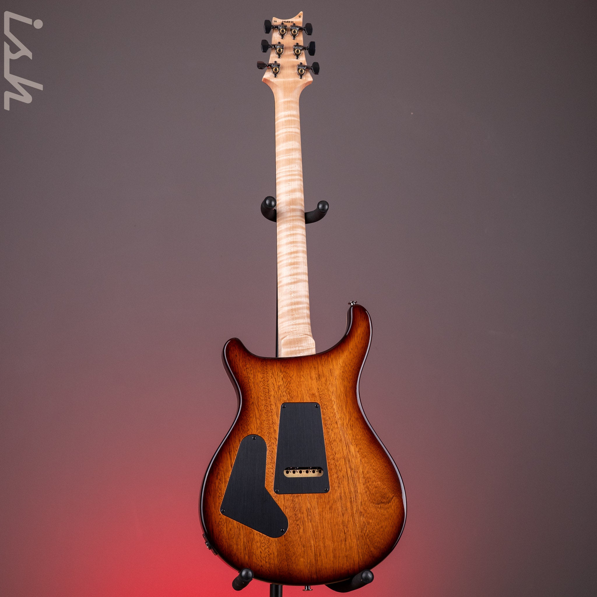 PRS Wood Library Custom 24-08 10-Top DMO Natural Smokeburst – Ish