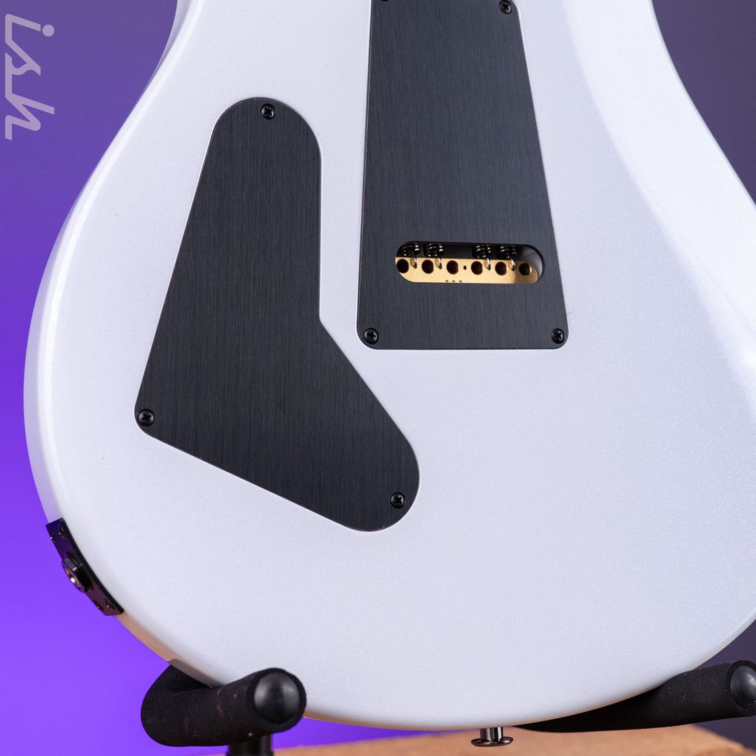 PRS Wood Library Custom 24-08 Pearl White Holoflake DMO Pickups
