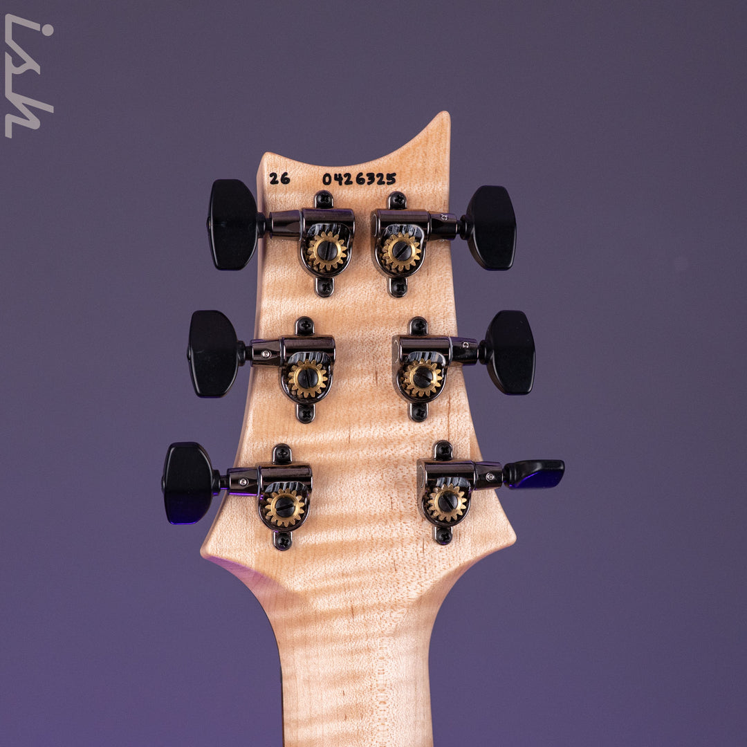 PRS Wood Library Custom 24-08 Pearl White Holoflake DMO Pickups