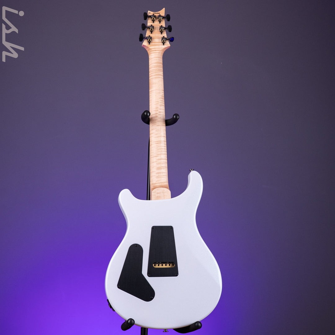 PRS Wood Library Custom 24-08 Pearl White Holoflake DMO Pickups