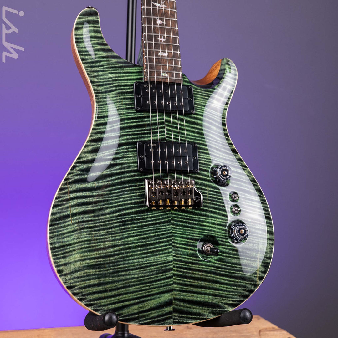 PRS Wood Library Custom 24-08 10-Top DMO Sage