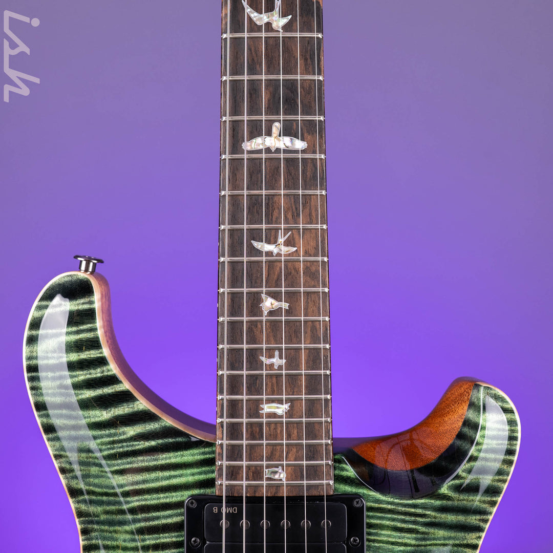PRS Wood Library Custom 24-08 10-Top DMO Sage