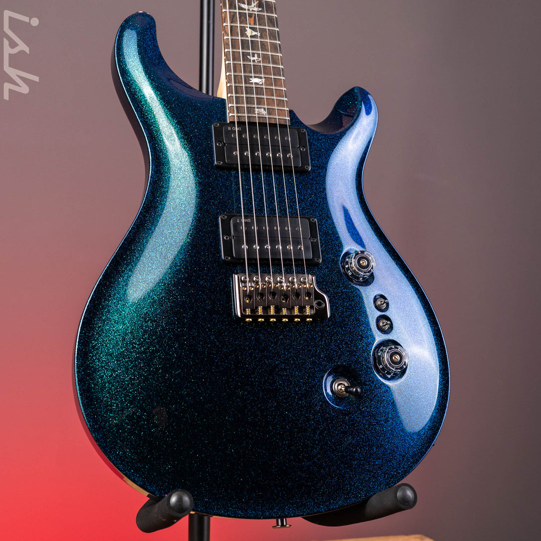 PRS Wood Library Custom 24-08 Blue Green Colorshift Hollowflake Custom Color