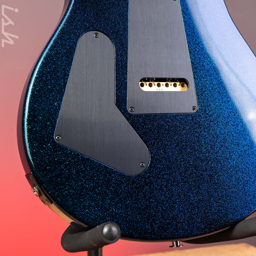 PRS Wood Library Custom 24-08 Blue Green Colorshift Hollowflake Custom Color
