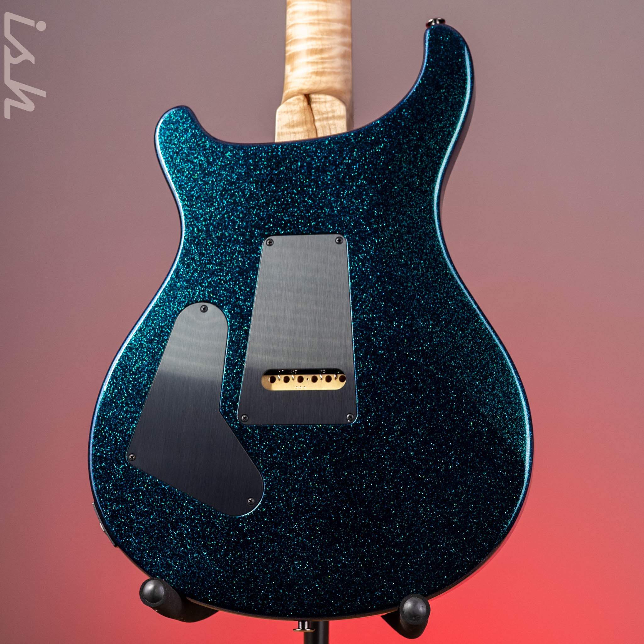 PRS Wood Library Custom 24-08 DMO Blue Green Colorshift Holoflake