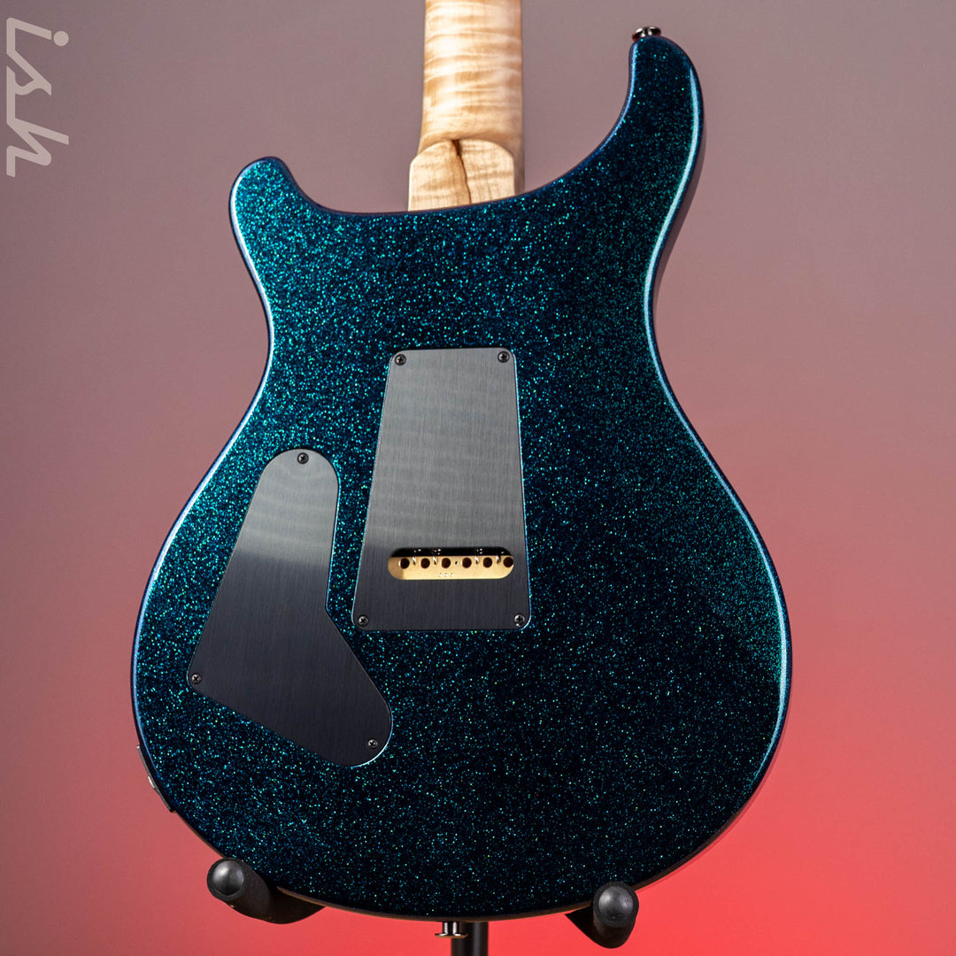 PRS Wood Library Custom 24-08 Blue Green Colorshift Hollowflake Custom Color