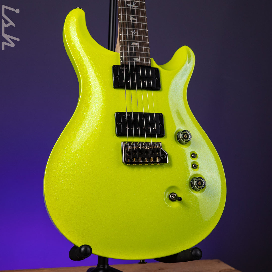 PRS Wood Library Custom 24-08 Neon Yellow Hollowflake