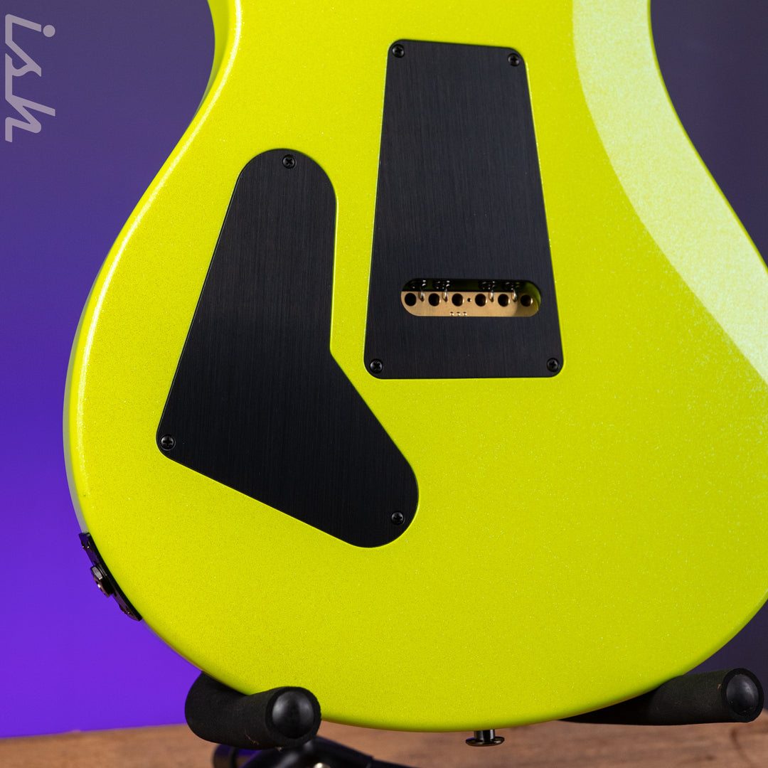 PRS Wood Library Custom 24-08 Neon Yellow Hollowflake