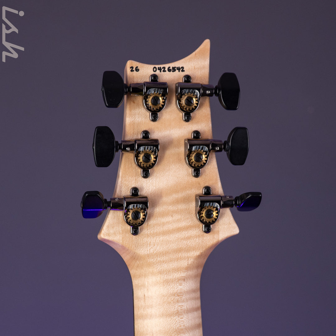 PRS Wood Library Custom 24-08 Neon Yellow Hollowflake
