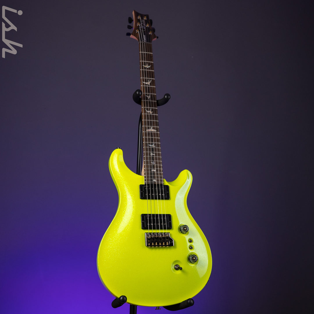 PRS Wood Library Custom 24-08 Neon Yellow Hollowflake